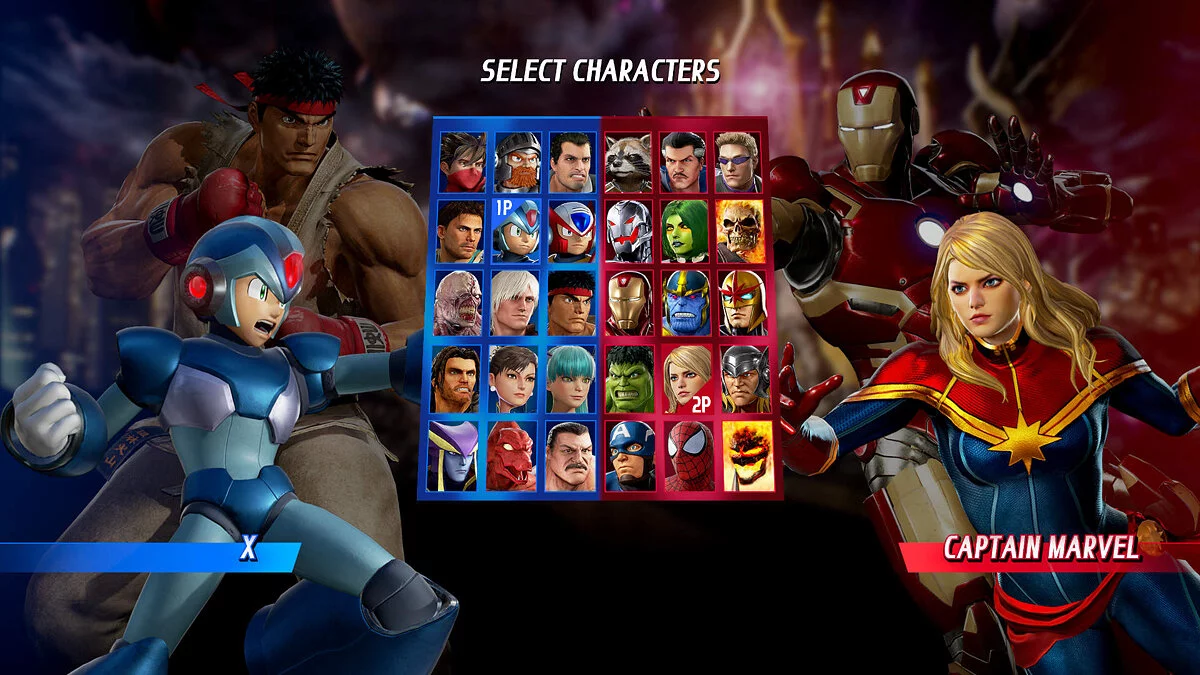 Скриншоты из Marvel vs. Capcom: Infinite