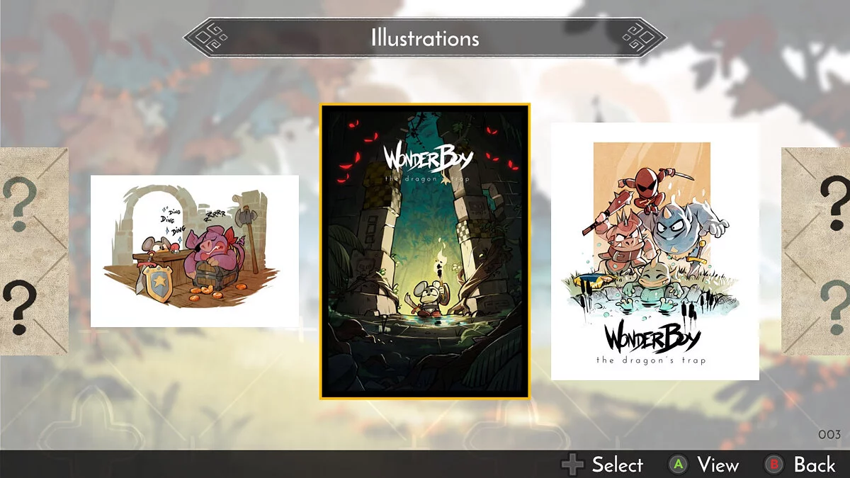 Скриншоты из Wonder Boy: The Dragon's Trap