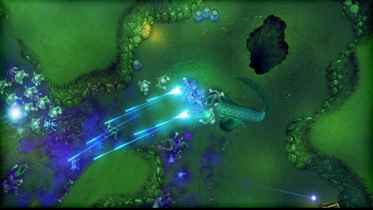 Скриншоты из Tesla vs Lovecraft