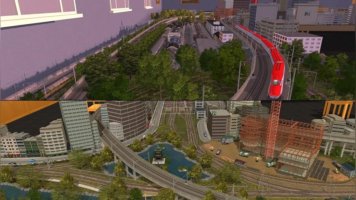 Скриншоты из Trainz Model Railroad 2017