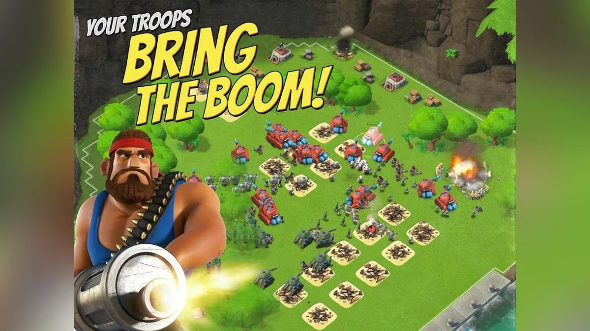 Скриншоты из Boom Beach