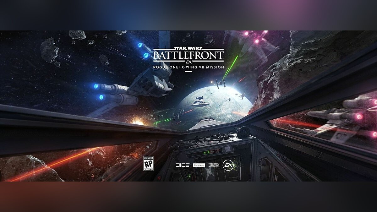 Star Wars Battlefront Rogue One: X-wing VR Mission - что это за игра,  трейлер, системные требования, отзывы и оценки, цены и скидки, гайды и  прохождение, похожие игры