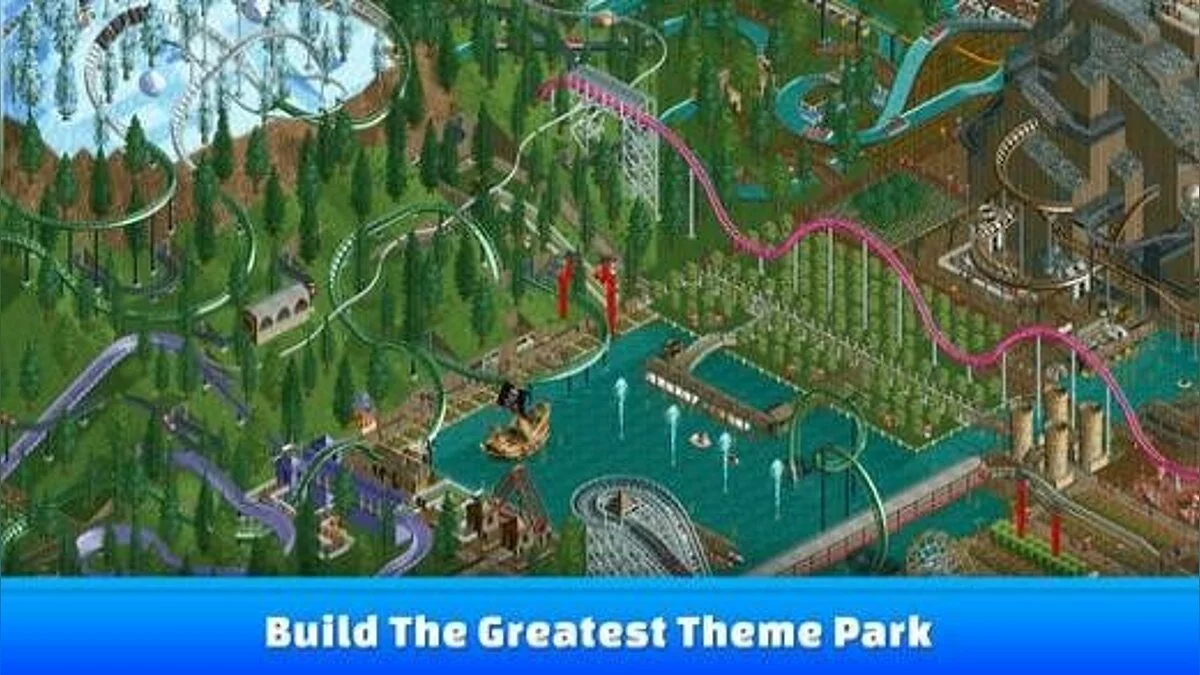 Скриншоты из RollerCoaster Tycoon Classic