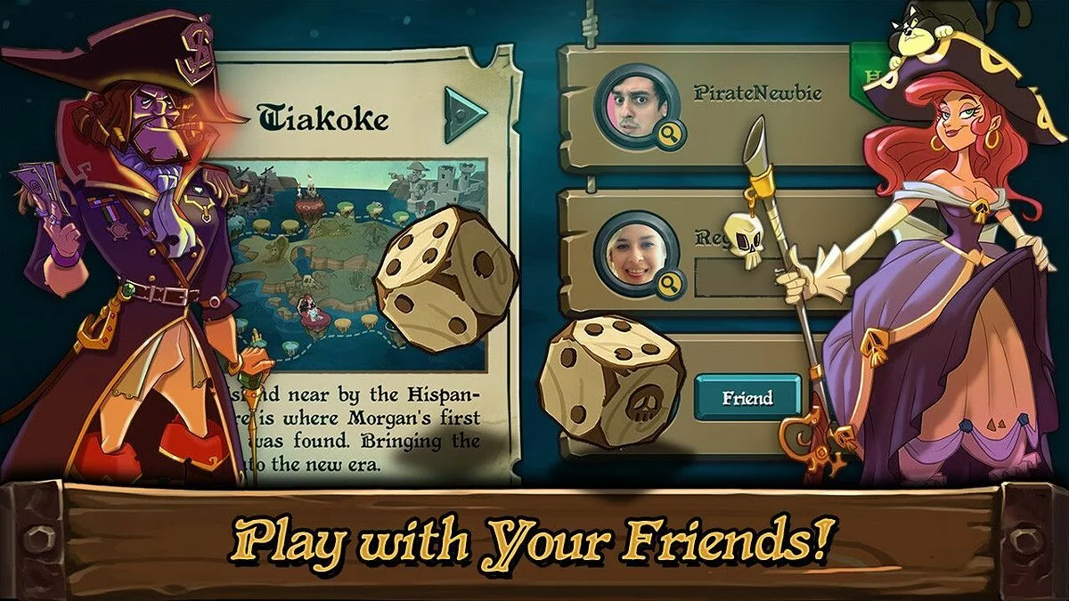 Скриншоты из Pirates War - The Dice King