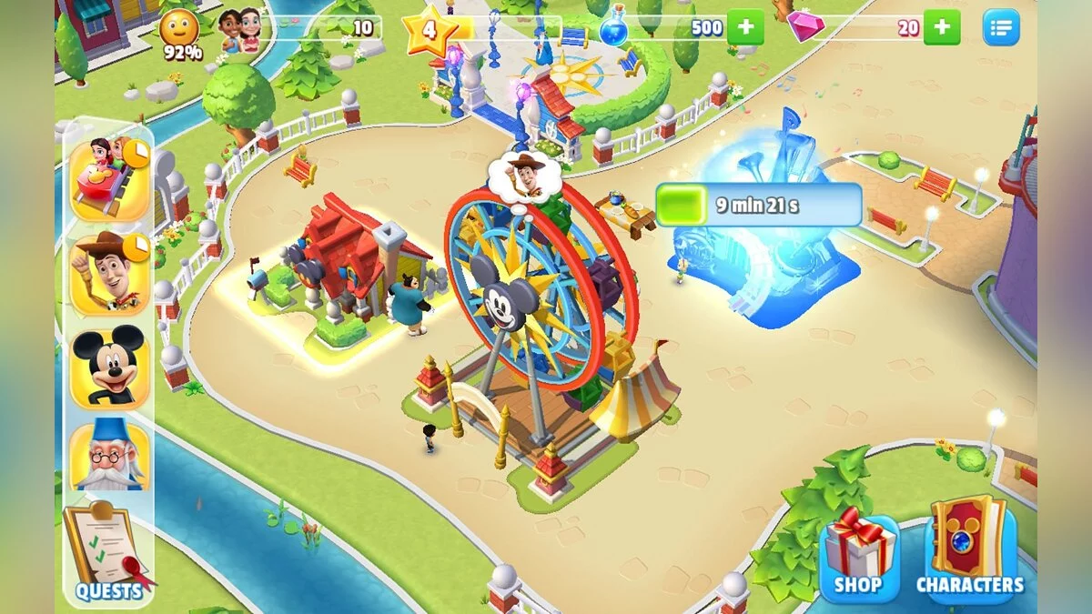 Скриншоты из Disney Magic Kingdoms