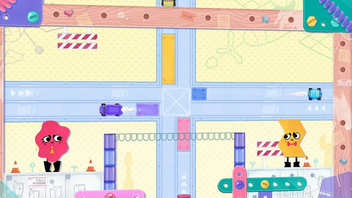 Скриншоты из Snipperclips