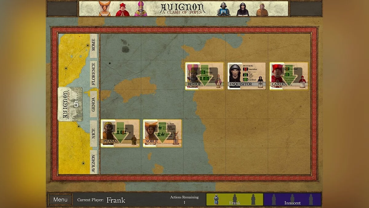 Скриншоты из Avignon: A Clash of Popes