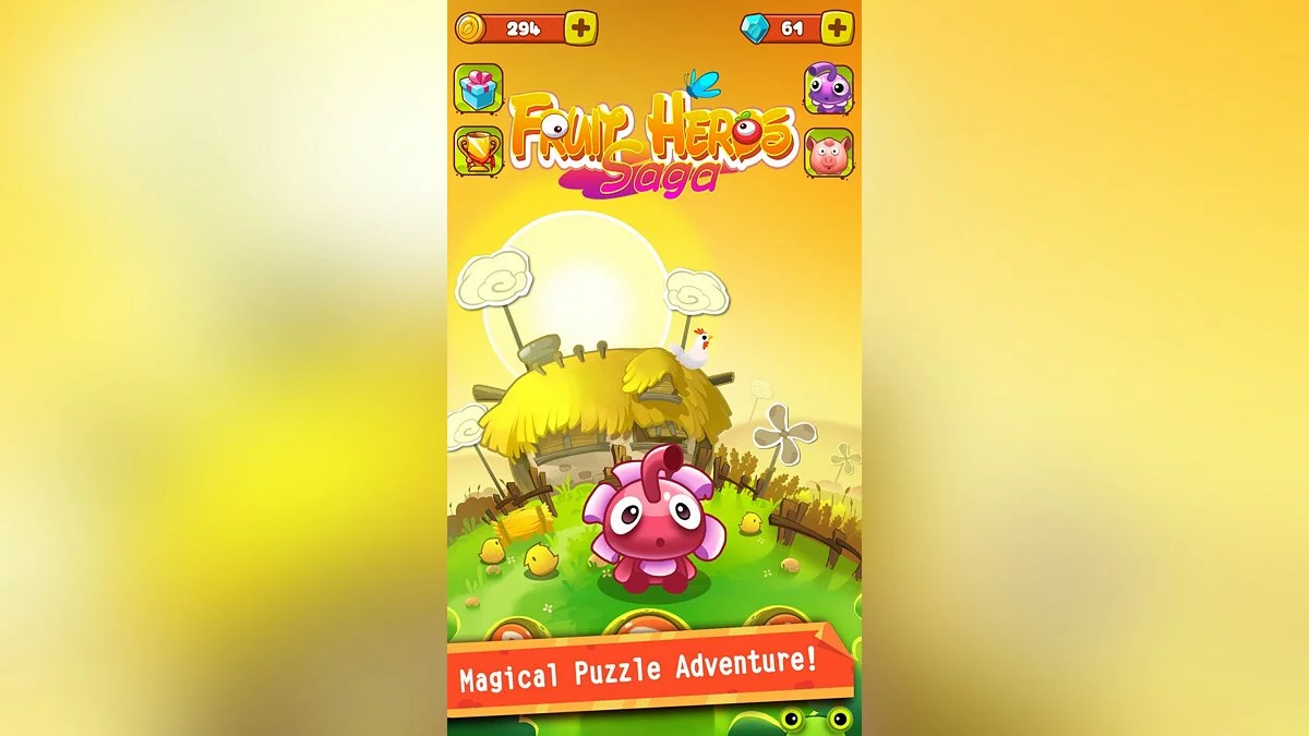Скриншоты из Fruit Heroes Saga