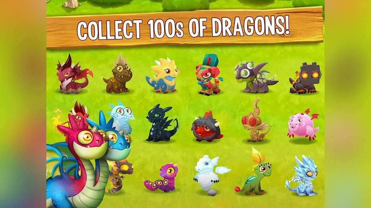 Скриншоты из Dragon City