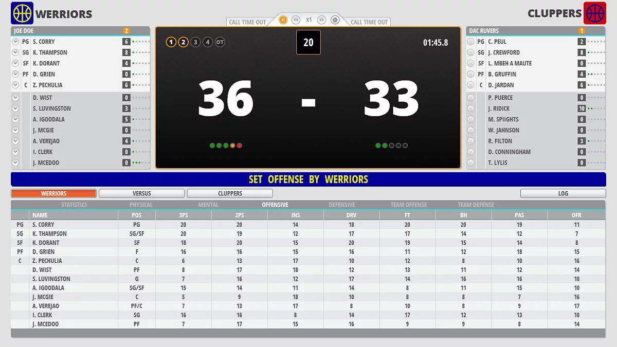 Скриншоты из World Basketball Manager 2