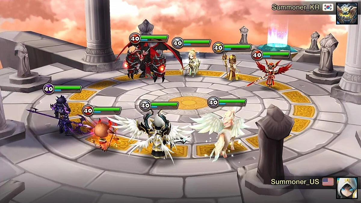 Скриншоты из Summoners War