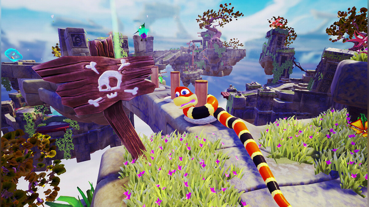 Snake Pass - что это за игра, трейлер, системные требования, отзывы и  оценки, цены и скидки, гайды и прохождение, похожие игры