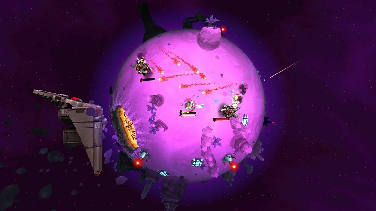 Скриншоты из Battle Planet
