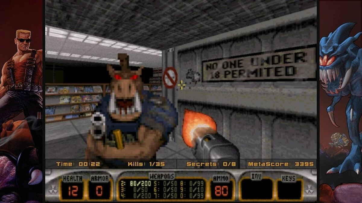 Скриншоты из Duke Nukem 3D