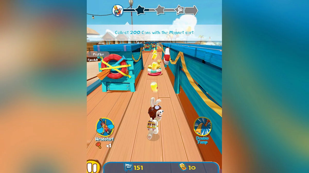 Скриншоты из Rabbids Crazy Rush