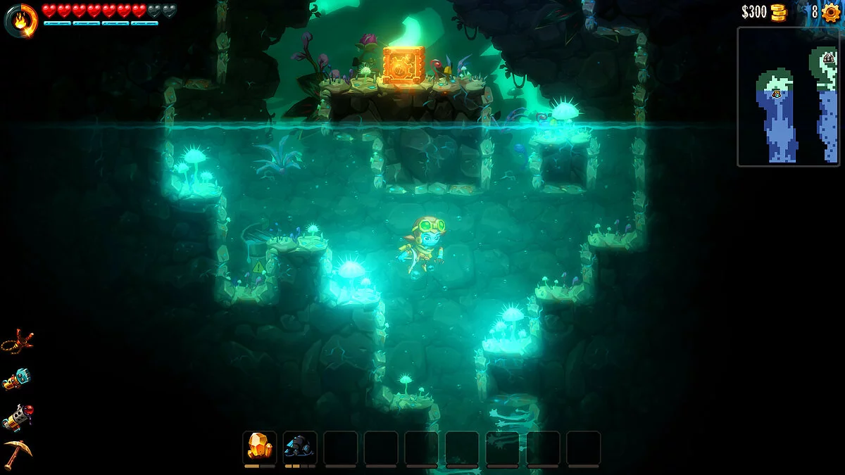 Скриншоты из SteamWorld Dig 2