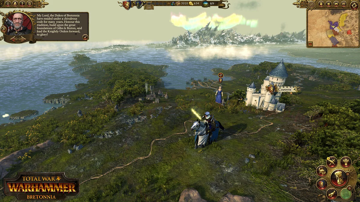 Скриншоты из Total War: Warhammer - Bretonnia