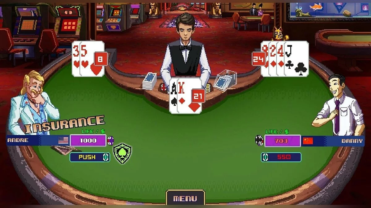 Скриншоты из Super Blackjack Battle II Turbo Edition