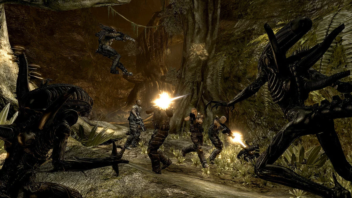 Скриншоты из Aliens vs. Predator (2010)