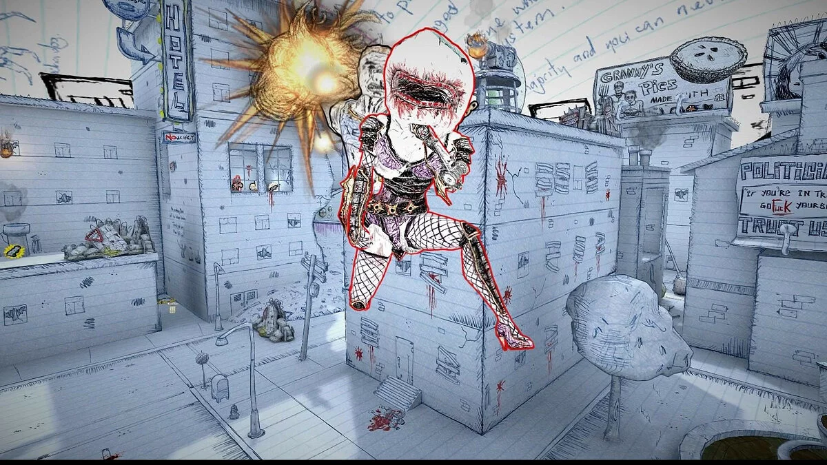 Скриншоты из Drawn to Death