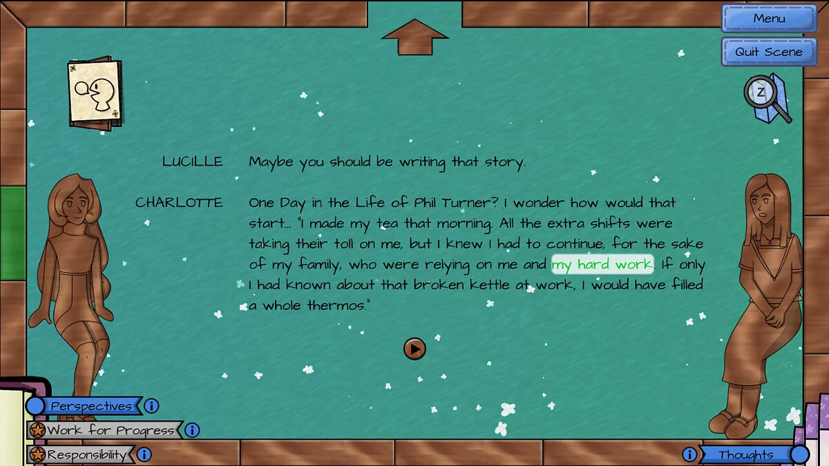 Скриншоты из Dialogue: A Writer's Story