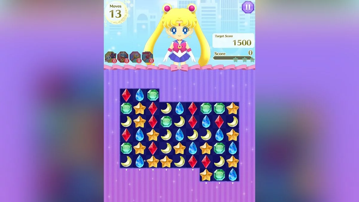 Скриншоты из Sailor Moon Drops