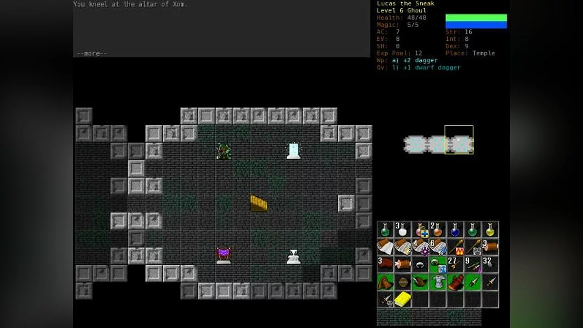 Скриншоты из Dungeon Crawl Stone Soup