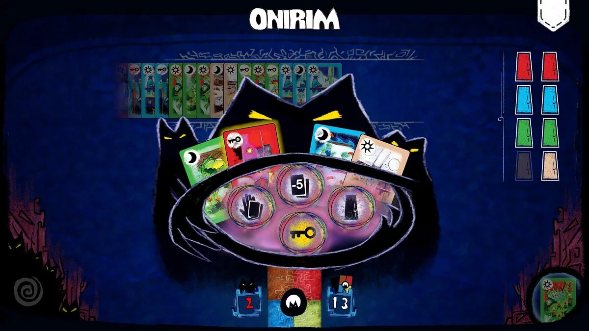 Скриншоты из Onirim