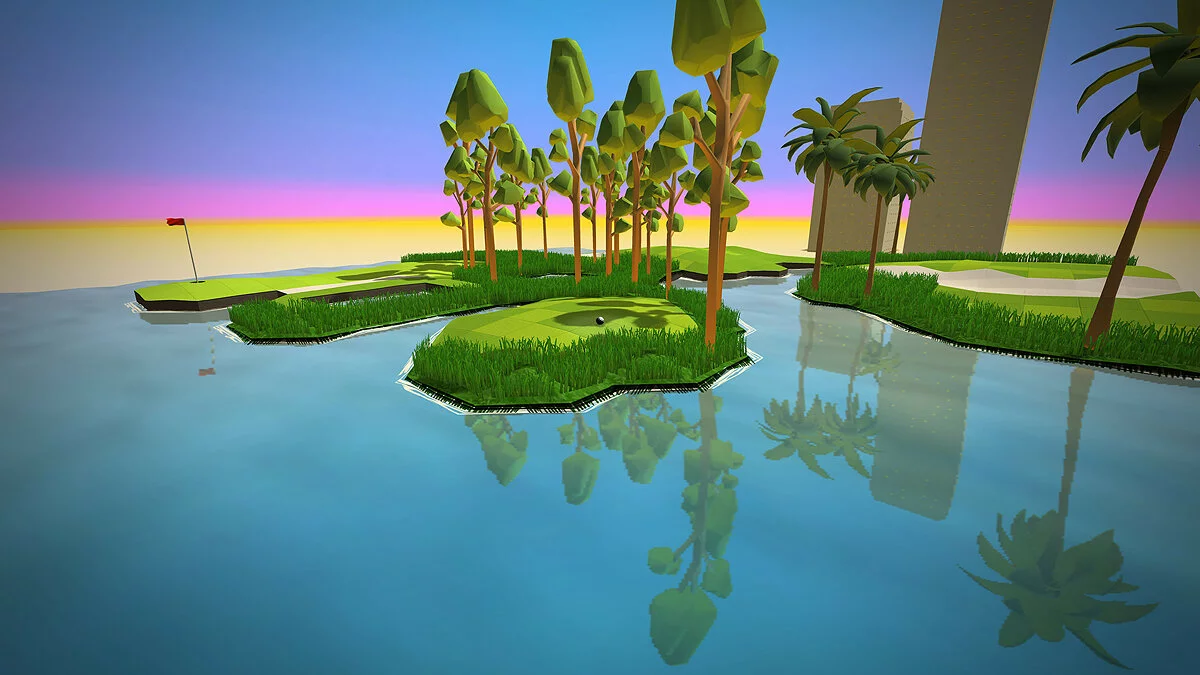 Скриншоты из OK Golf