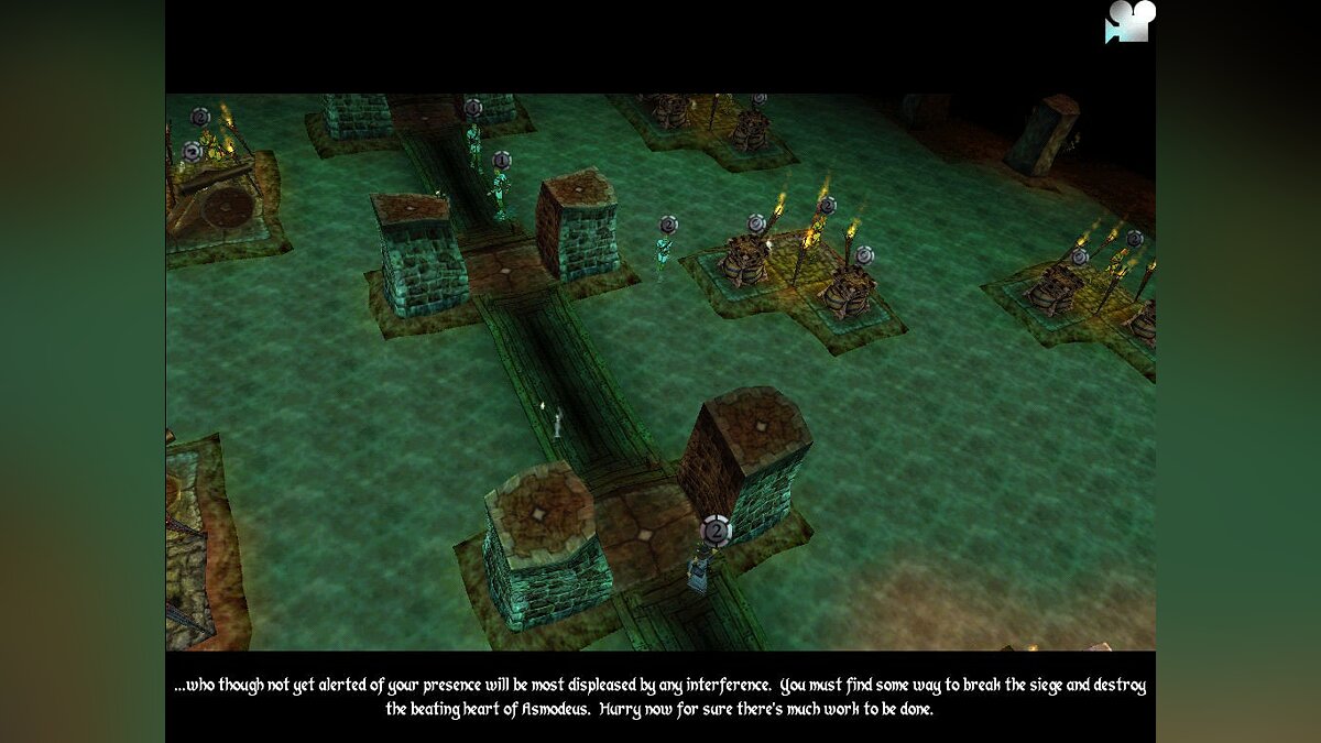 Dungeon Keeper 2 черный экран