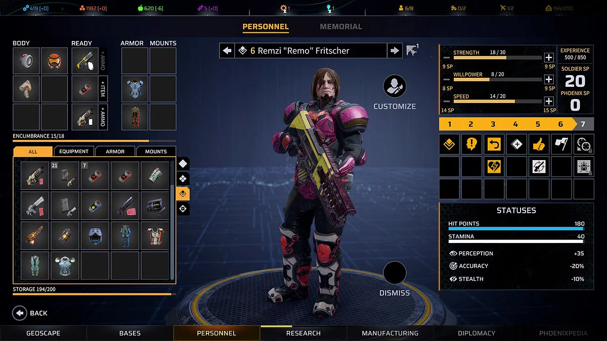 Скриншоты из Phoenix Point