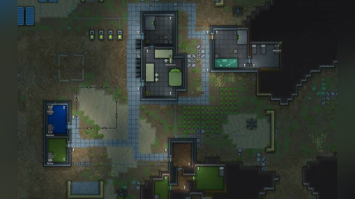 RimWorld черный экран