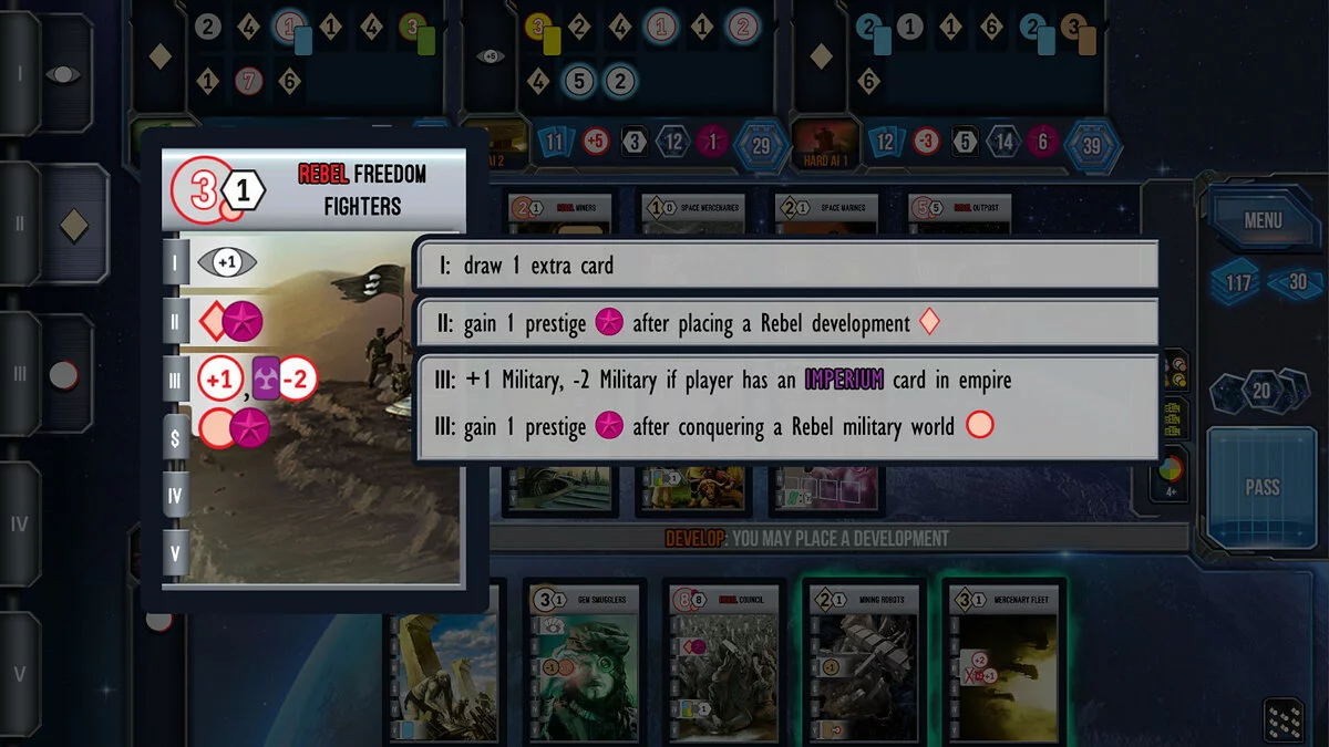 Скриншоты из Race for the Galaxy