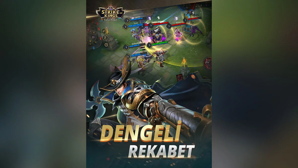 Скриншоты из Strike of Kings