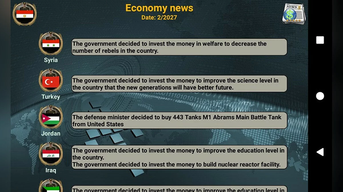 Скриншоты из Middle East Empire 2027