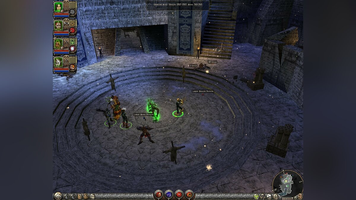 В Dungeon Siege 2 нет звука