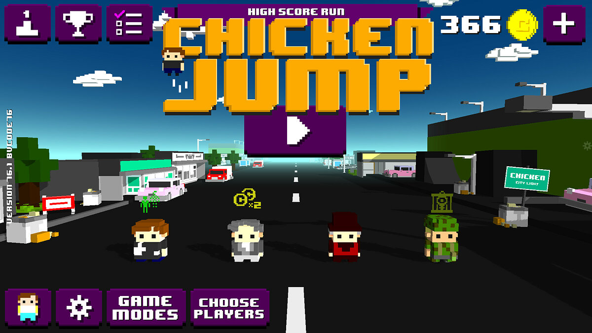 Chicken Jump - что это за игра, трейлер, системные требования, отзывы и  оценки, цены и скидки, гайды и прохождение, похожие игры