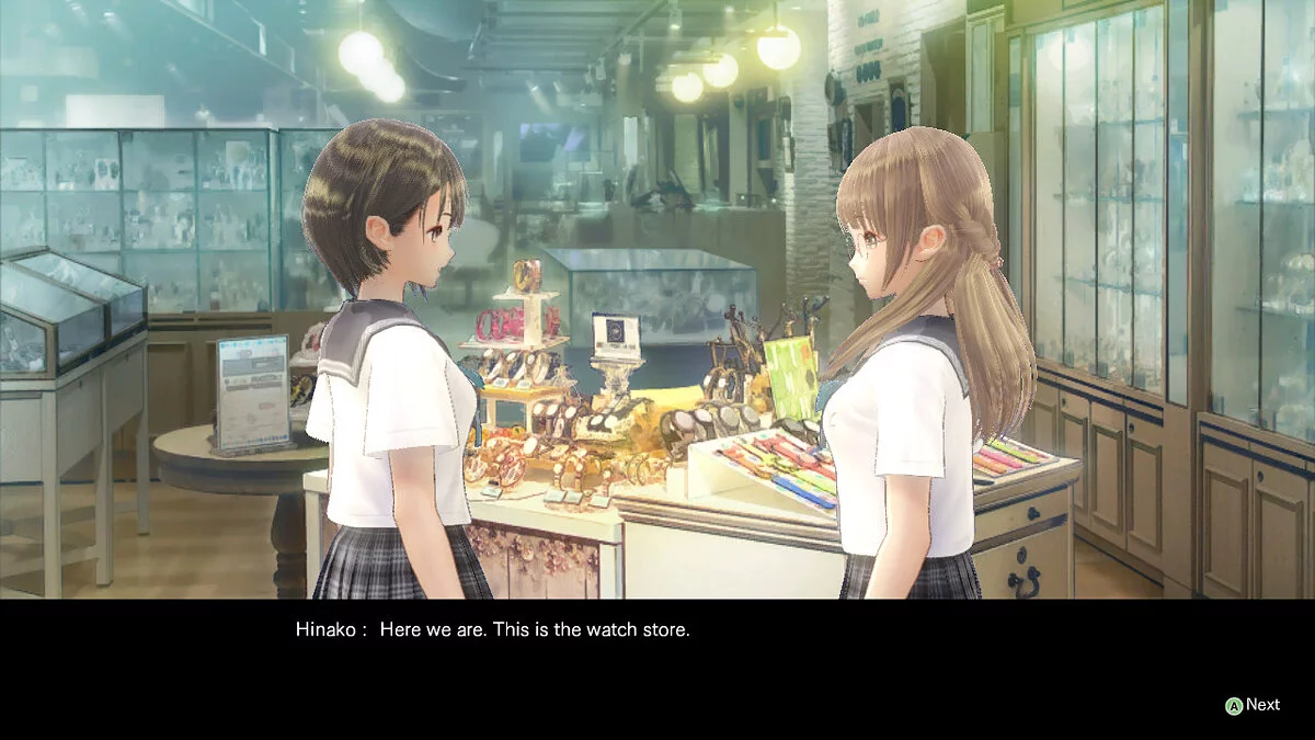 Скриншоты из Blue Reflection
