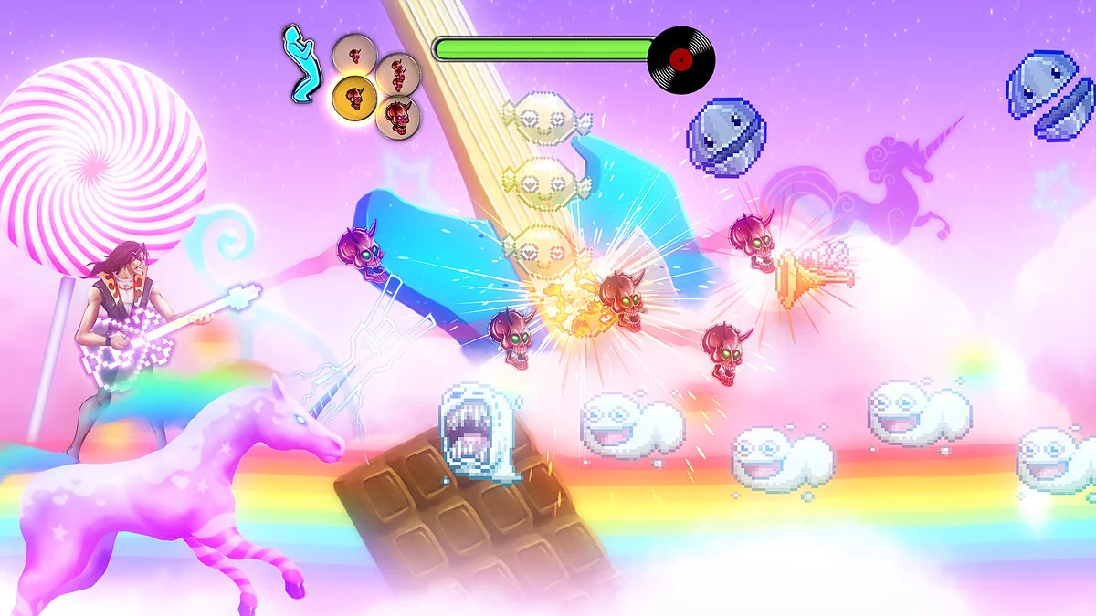 Скриншоты из Air Guitar Warrior: Gamepad Edition