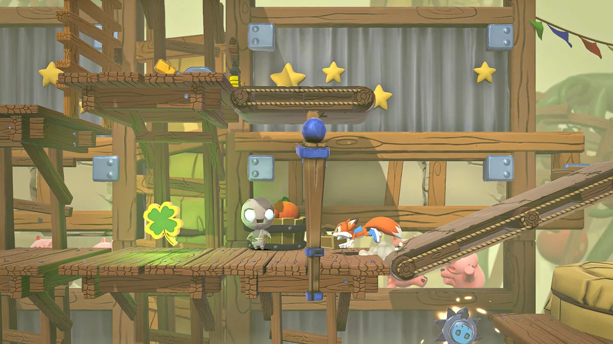 Скриншоты из Super Lucky's Tale