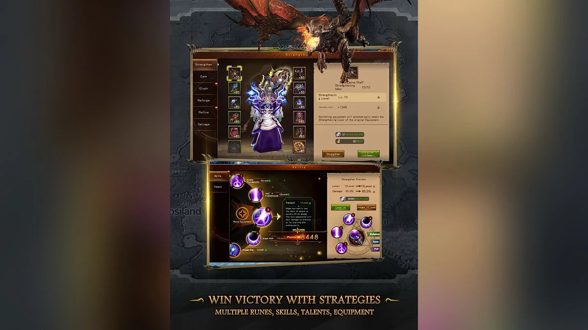 Скриншоты из Dragon Revolt