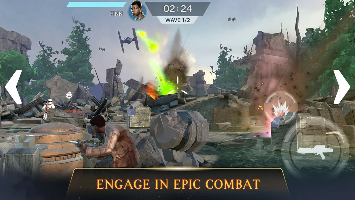 Скриншоты из Star Wars: Rivals