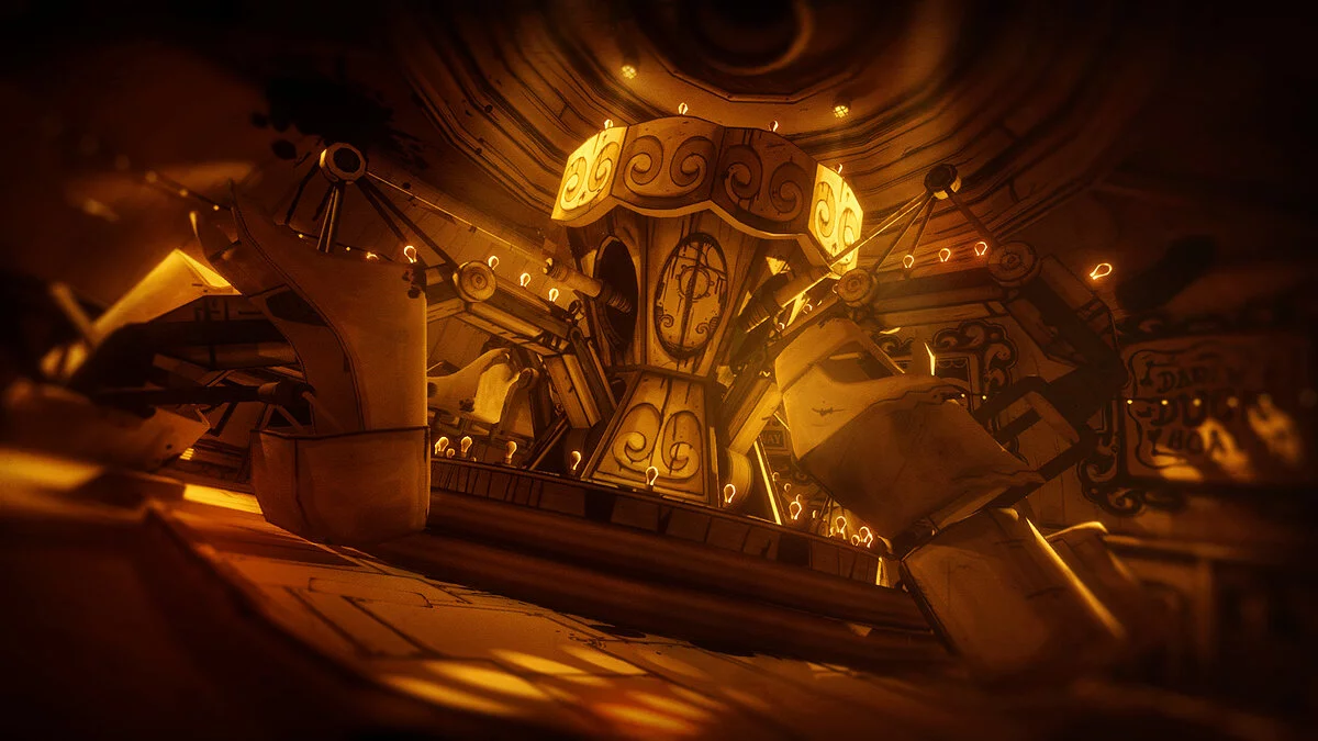 Скриншоты из Bendy and the Ink Machine
