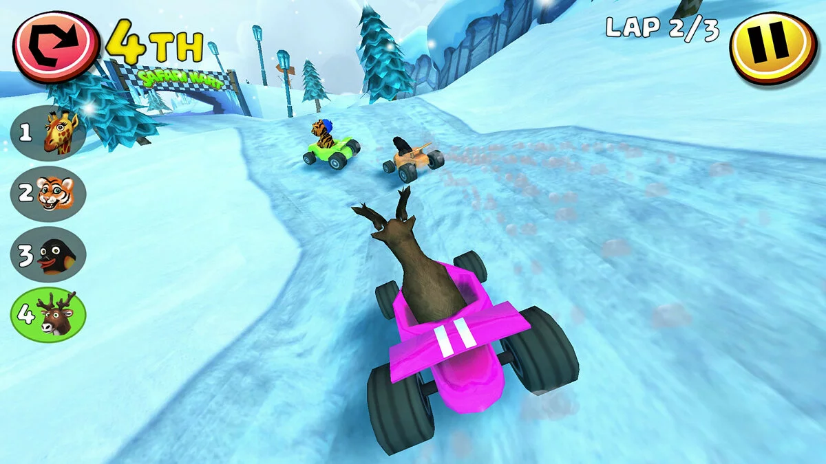 Скриншоты из Safari Kart