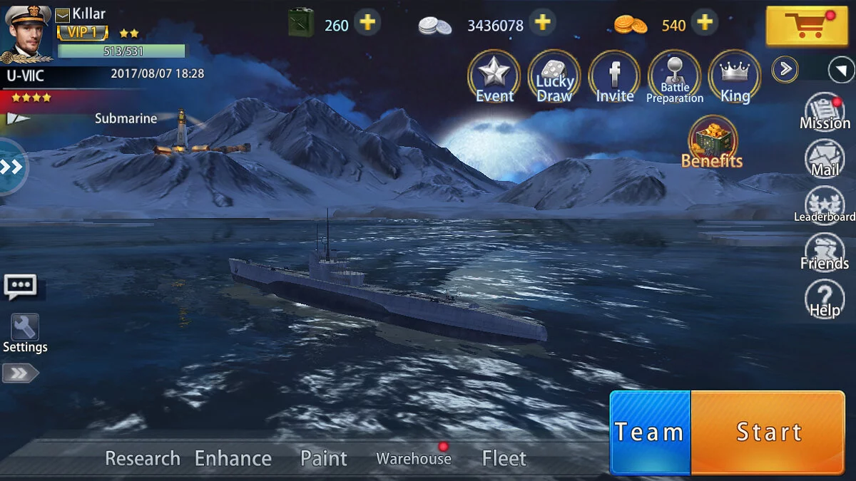 Скриншоты из Fleet Glory