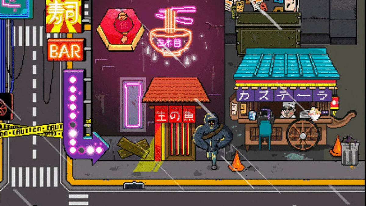 Скриншоты из Neon City Riders / Картинка 2