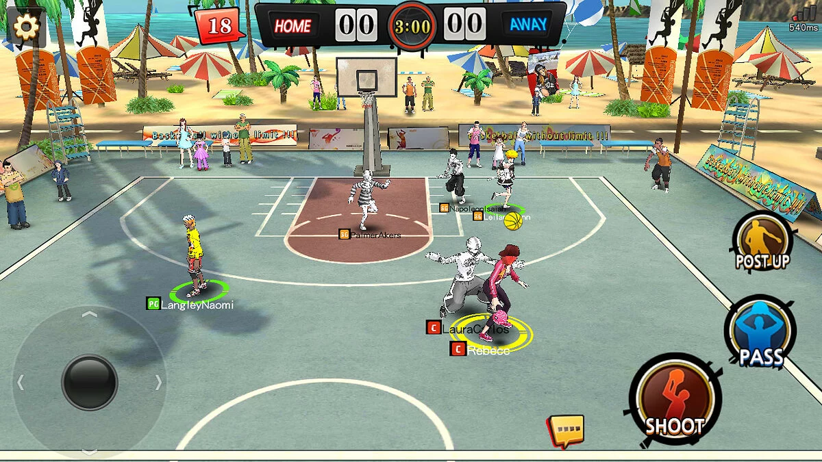 Скриншоты из Dunk Nation 3x3