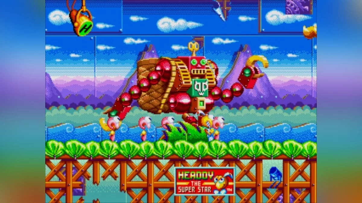 Скриншоты из Dynamite Headdy