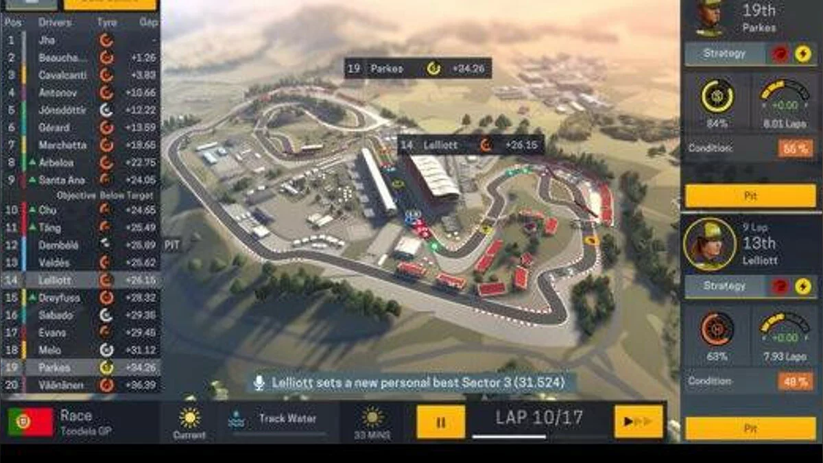 Скриншоты из Motorsport Manager Mobile 2