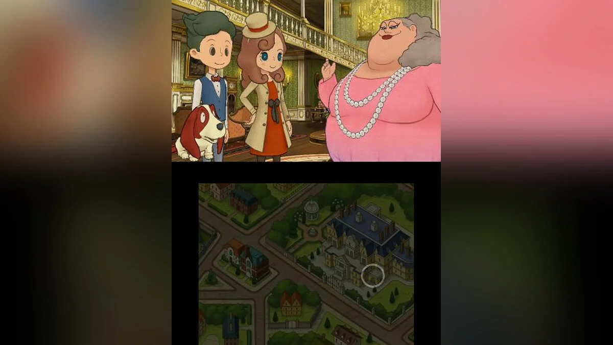 Скриншоты из Lady Layton: The Millionaire Ariadone's Conspiracy